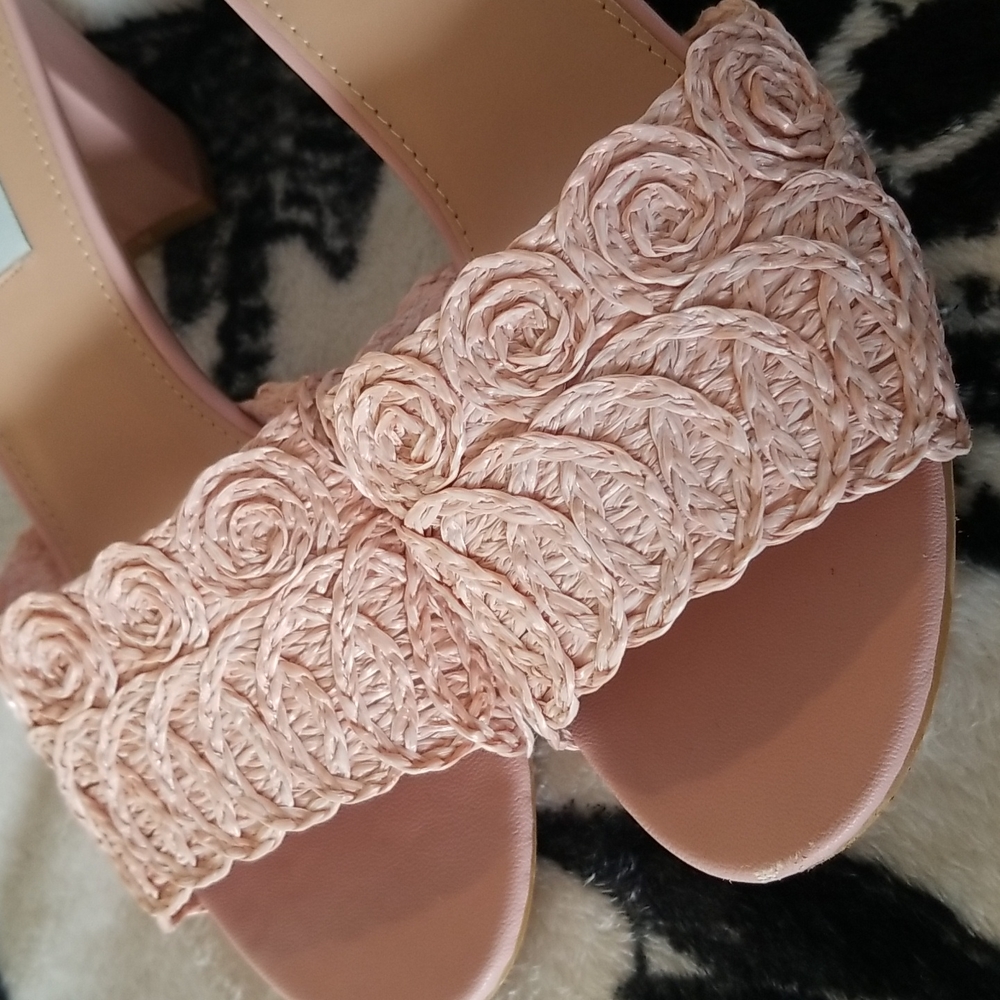 Collectif Lulu Hun Nancy Heel in Blush Pink - Picture 11 of 13